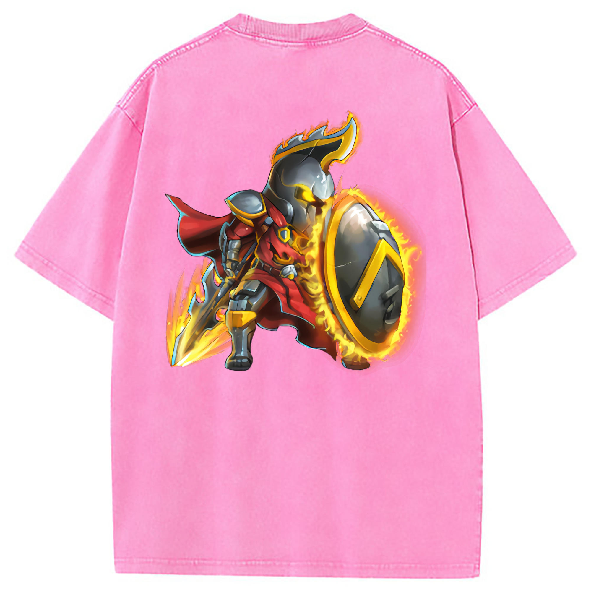 （画像用） リーグ・オブ・レジェンド League of Legends LOL 綿100% ヴィンテージ風 半袖Tシャツ（背面プリント）